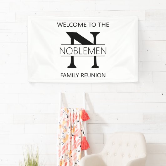 Family Reunion MONOGRAM Large Banner (Insitu)