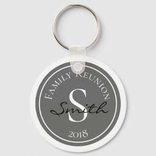 Family Reunion Monogram Sleutelhanger