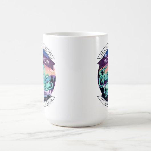 Family Reunion Mountain Lake Landscape Dk ID1126 Koffiemok (Center)