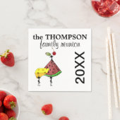 Family Reunion Napkins Servetten (Insitu)