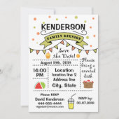 Family Reunion ontwerp Kaart (Voorkant)