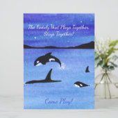 Family Reunion Orca Kaart (Staand voorkant)