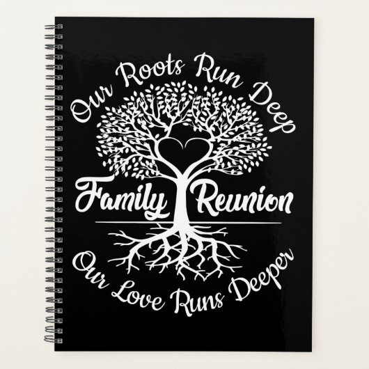 Family Reunion Our Roots Run Deep Tree Planner (Voorkant)