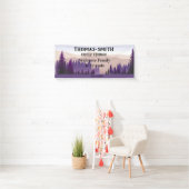 Family Reunion Paarse Mountain Scene Banner (Insitu)