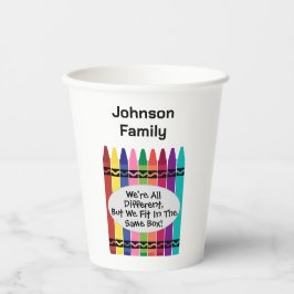 Family Reunion Paper Coffee Cups Papieren Bekers