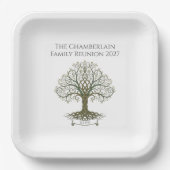 Family Reunion Papieren Bordje (Voorkant)