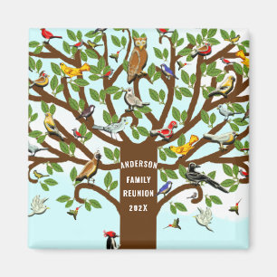 Family Reunion Party Favors Magnet