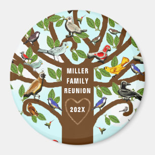 Family Reunion Party Favors Magnet