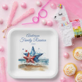 Family Reunion Party Invitation Papieren Bordje (Feest)