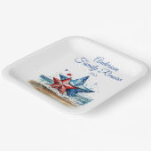 Family Reunion Party Invitation Papieren Bordje (Gebogen)