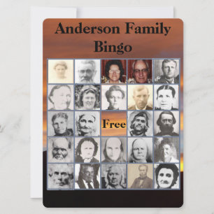 Family Reunion Photo Bingo Sunset Foto