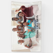 Family Reunion Photo Custom Banner (Verticaal)