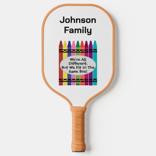Family Reunion Pickle ball Paddle (Voorkant)