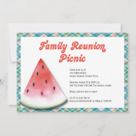 Family Reunion Picnic Uitnodiging