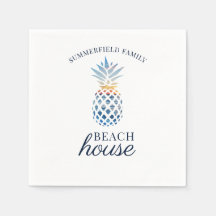 Family Reunion Pineapple Tropical Beach Custom