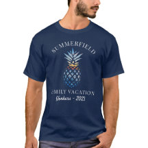 Family Reunion Pineapple Tropical Beach Custom