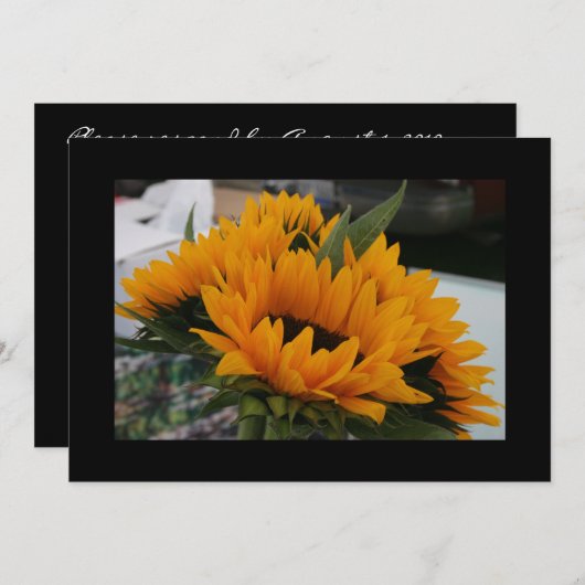 Family Reunion Response Kaart (Voorkant / Achterkant)