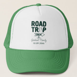 Family Reunion Road Trip Script Typografie Custom Trucker Pet