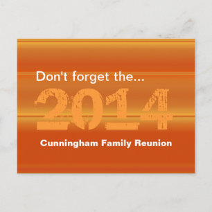 Family Reunion Rustic Briefkaart