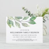 Family Reunion Rustic Kaart (Staand voorkant)