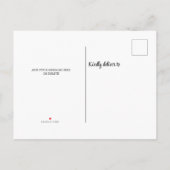 Family Reunion Rustic Uitnodiging Briefkaart (Achterkant)