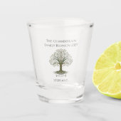 Family Reunion Shot Glass - Keepsake Design Glas (Voorkant)
