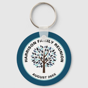 Family Reunion Souvenir Keepomwille Blue Sleutelha Sleutelhanger