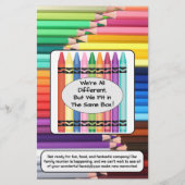 Family Reunion Stationery Paper Briefpapier (Achterkant)