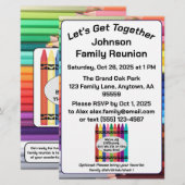 Family Reunion Stationery Paper Briefpapier (Voorkant / Achterkant)