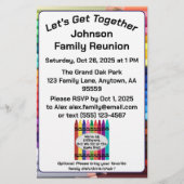 Family Reunion Stationery Paper Briefpapier (Voorkant)