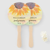 Family Reunion Summer Handwaaier (Voorkant en achterkant)