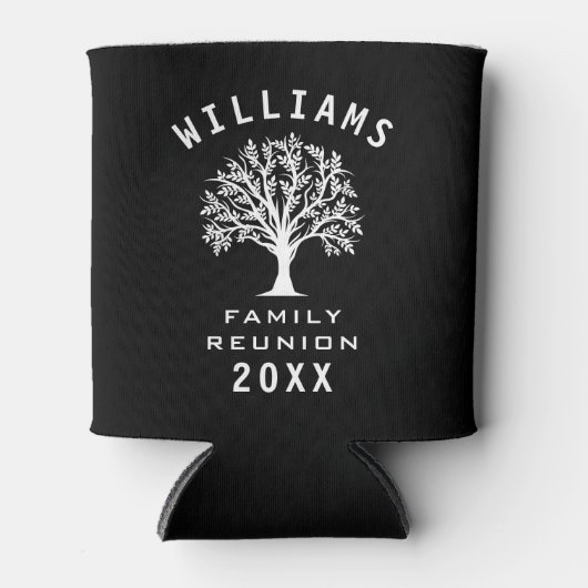 Family Reunion Summer Vacation Road Trip Cool Tree Blikjeskoeler (Voorkant)