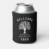 Family Reunion Summer Vacation Road Trip Cool Tree Blikjeskoeler (Blikje Achterkant)