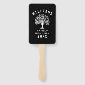 Family Reunion Summer Vacation Road Trip Cool Tree Handwaaier (Achterkant)