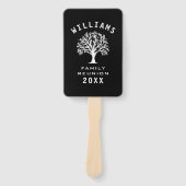 Family Reunion Summer Vacation Road Trip Cool Tree Handwaaier (Voorkant)