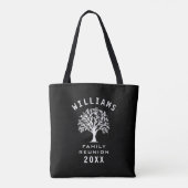Family Reunion Summer Vacation Road Trip Cool Tree Tote Bag (Achterkant)