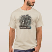 Family Reunion T-shirt Swirls Grunge (Voorkant)