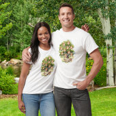 Family Reunion Tree Aangepaste namen Waterverf Spl T-shirt