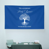 Family reunion tree backdrop banner (Beurs)