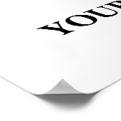 Family Reunion Tree met foto's en harten Poster (Hoek)