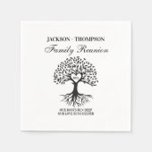 Family reunion tree Napkins  Servet (Voorkant)