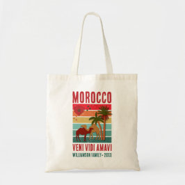 Family Reunion Vacation Morocco Trip Group  Tote Bag