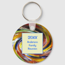 Family Reunion Vivid Tie Dye Abstracte Event