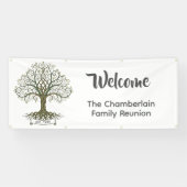 Family Reunion Welcome Banner (Horizontaal)