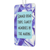 Family road trip cutom quote luchtverfrisser (Links)