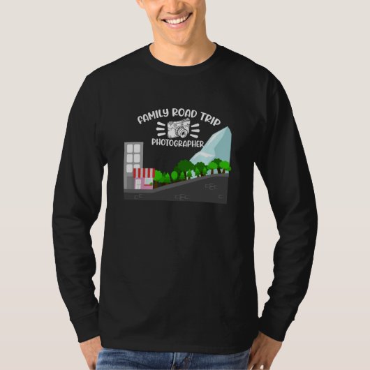 Family Road trip Fotograaf - Kwaliteitstijdfoto T-shirt (Voorkant)