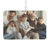 Family Script Collage Chic Luchtverfrisser (Achterkant)