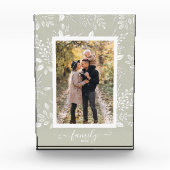 FAMILY Script Overlay Elegant botanica Fotoblokken (Voorkant)