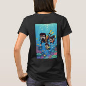 Family Scuba Diving Fun T-shirt (Achterkant)