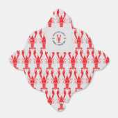 Family Seafood Boil Personalized Lobster Bedankdoosjes (Uitgevouwen)